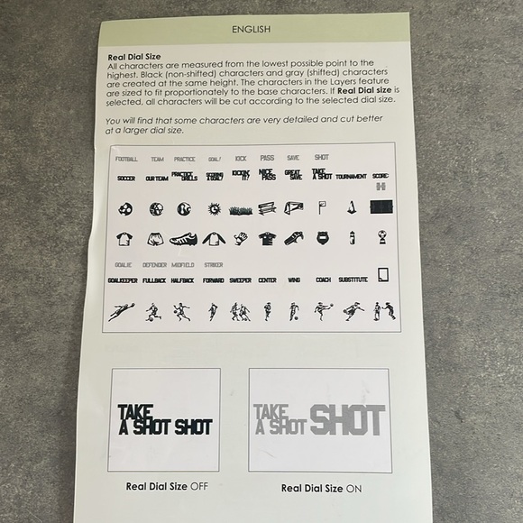 Soccer Cricut Cartridge - Picture 4 of 4
